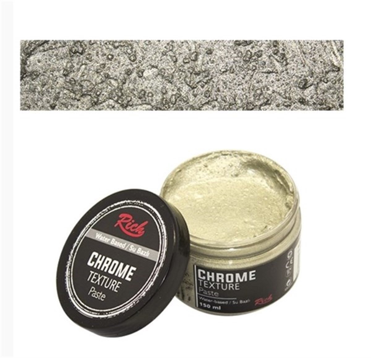 Rich Chrome Texture Pasta Bal Köpüğü