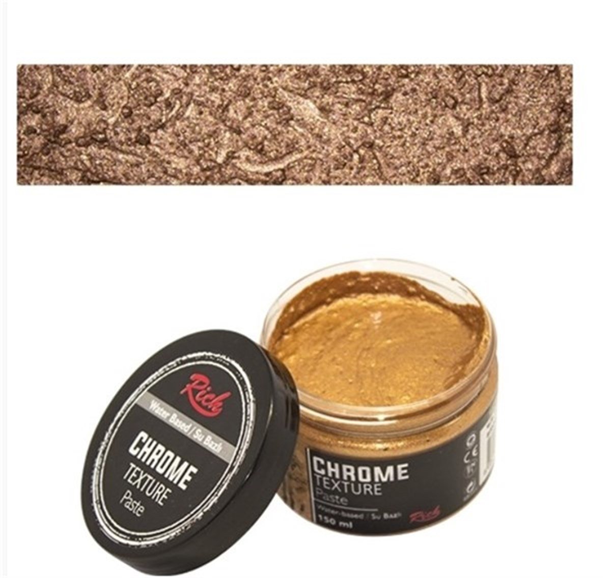 Rich Chrome Texture Pasta Bronz