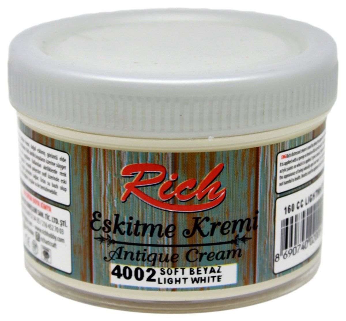 Rich Eskitme Kremi Soft Beyaz 4002 / 150cc