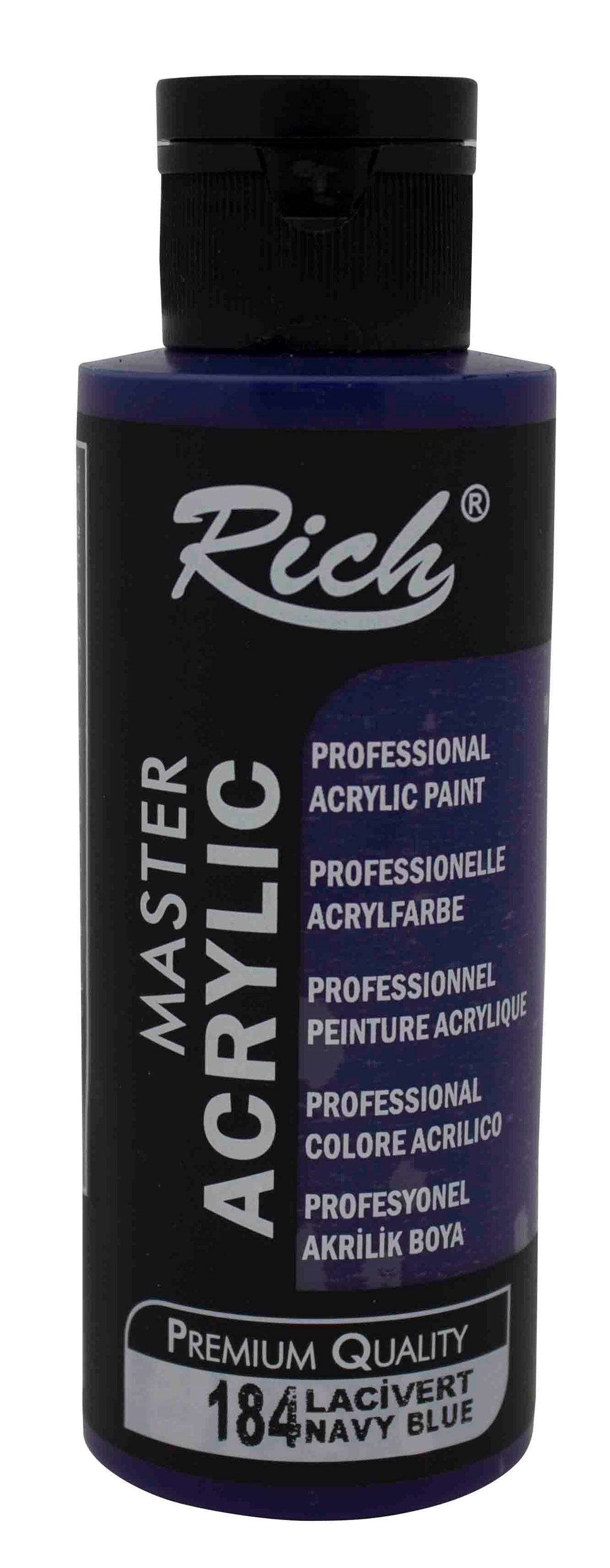 Rich Master Akrilik Boya Lacivert 184