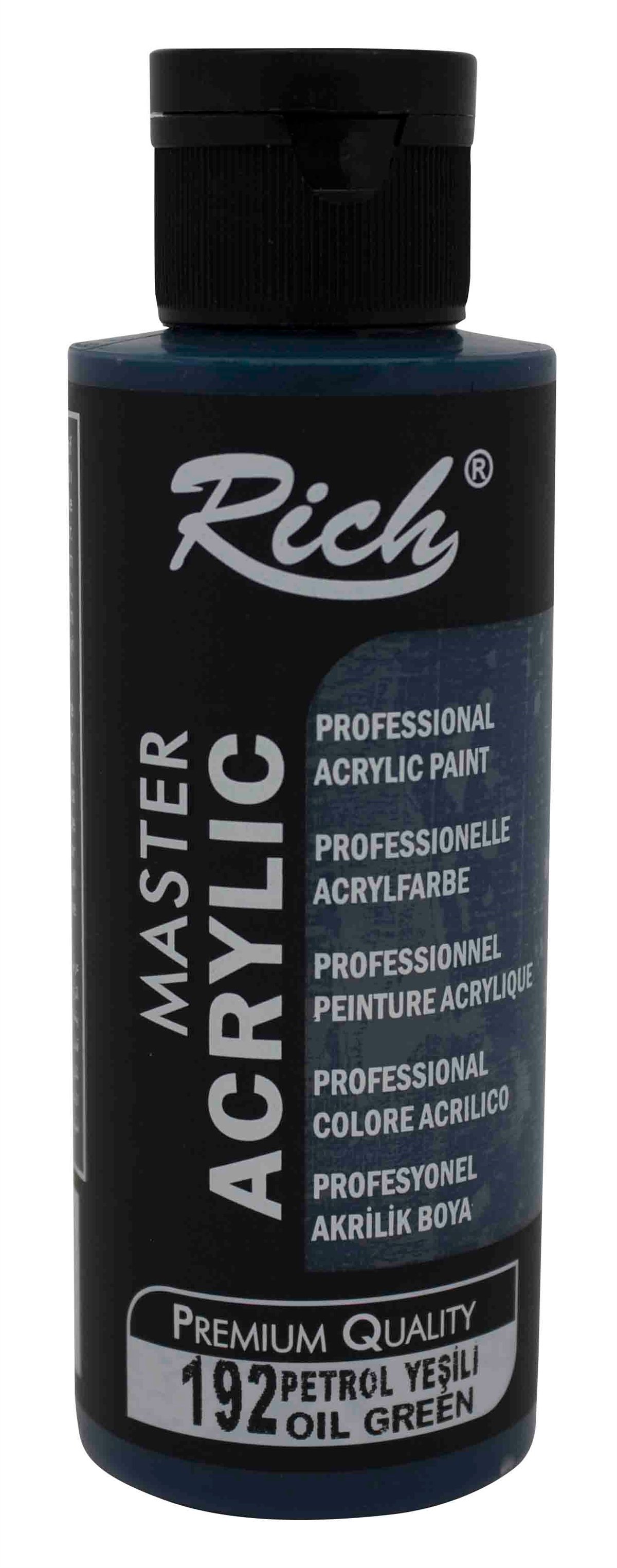 Rich Master Akrilik Boya Petrol Yeşili 192