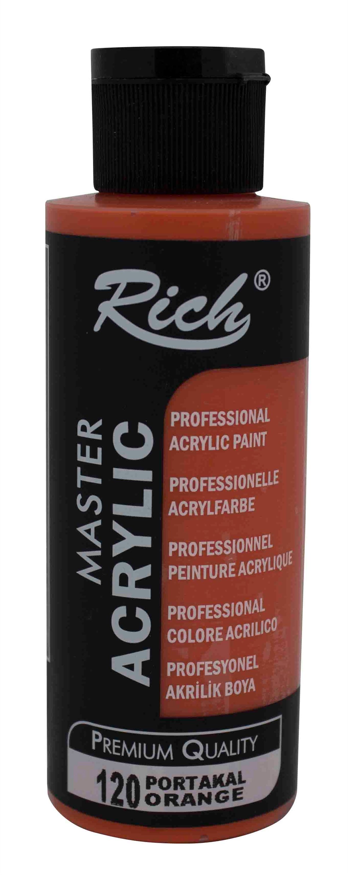 Rich Master Akrilik Boya Portakal 120