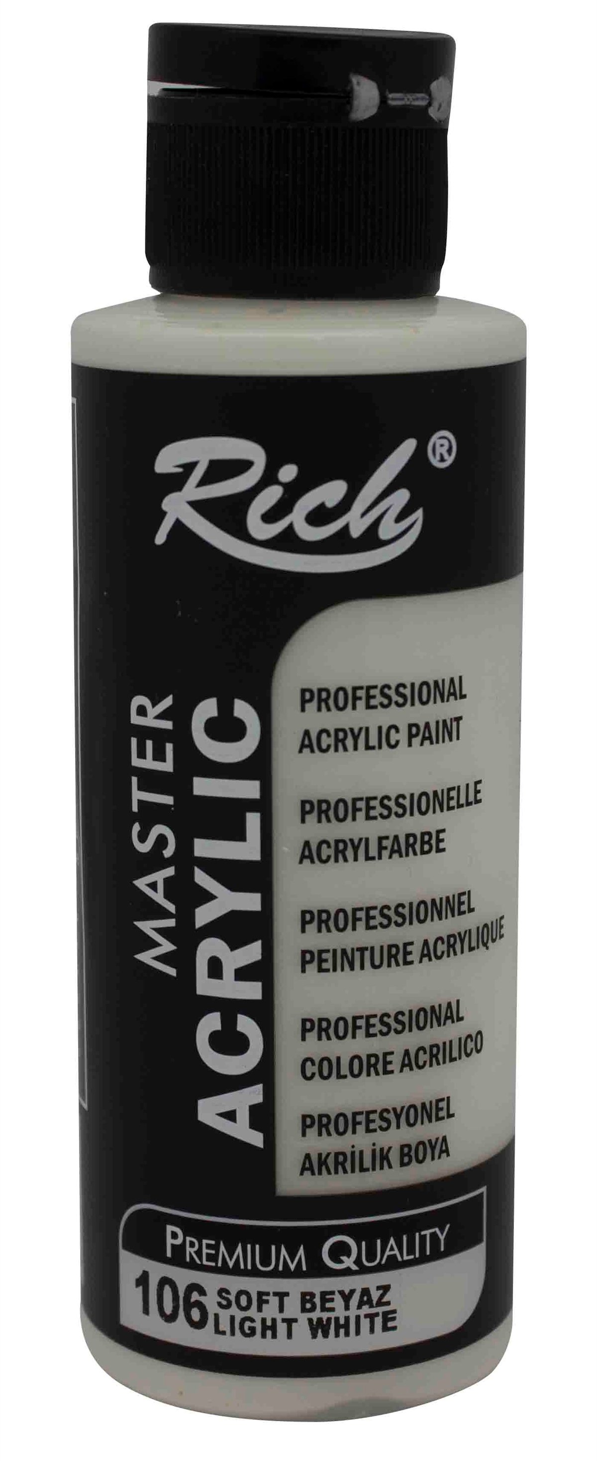 Rich Master Akrilik Boya Soft Beyaz 106