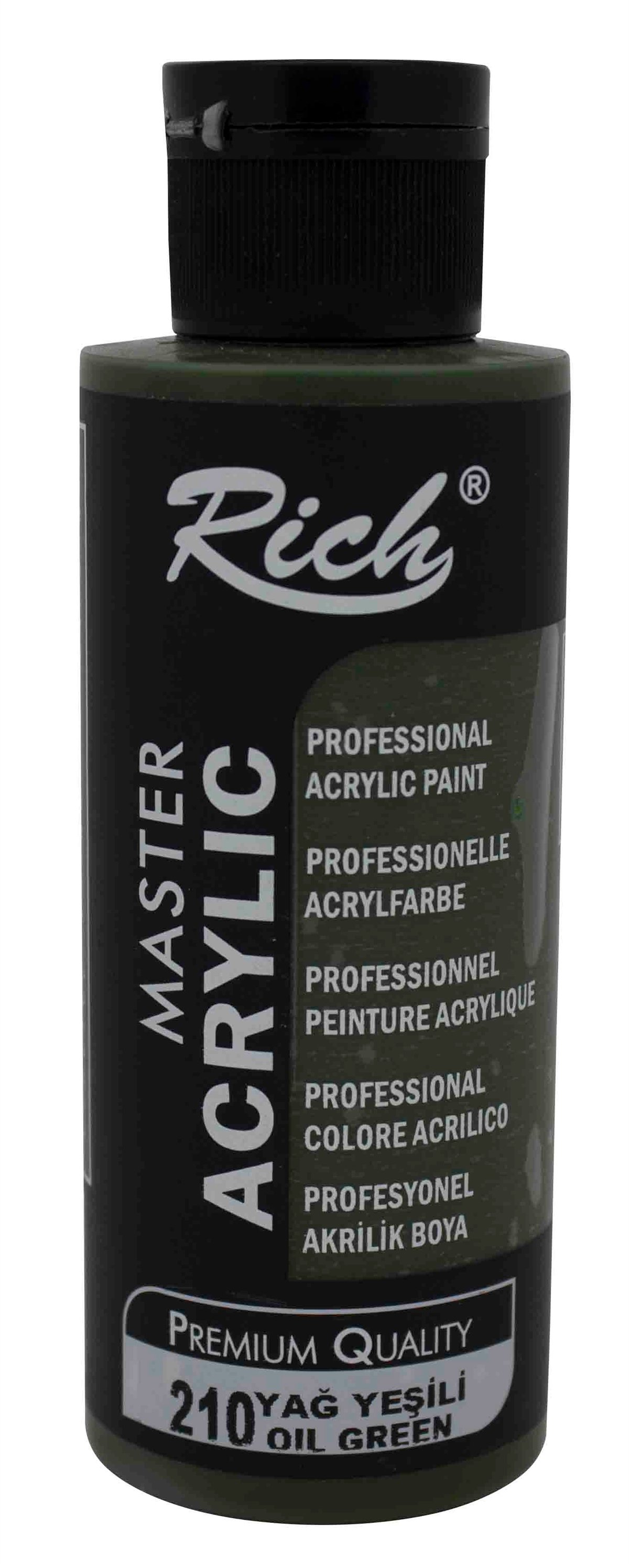 Rich Master Akrilik Boya Yağ Yeşili 210