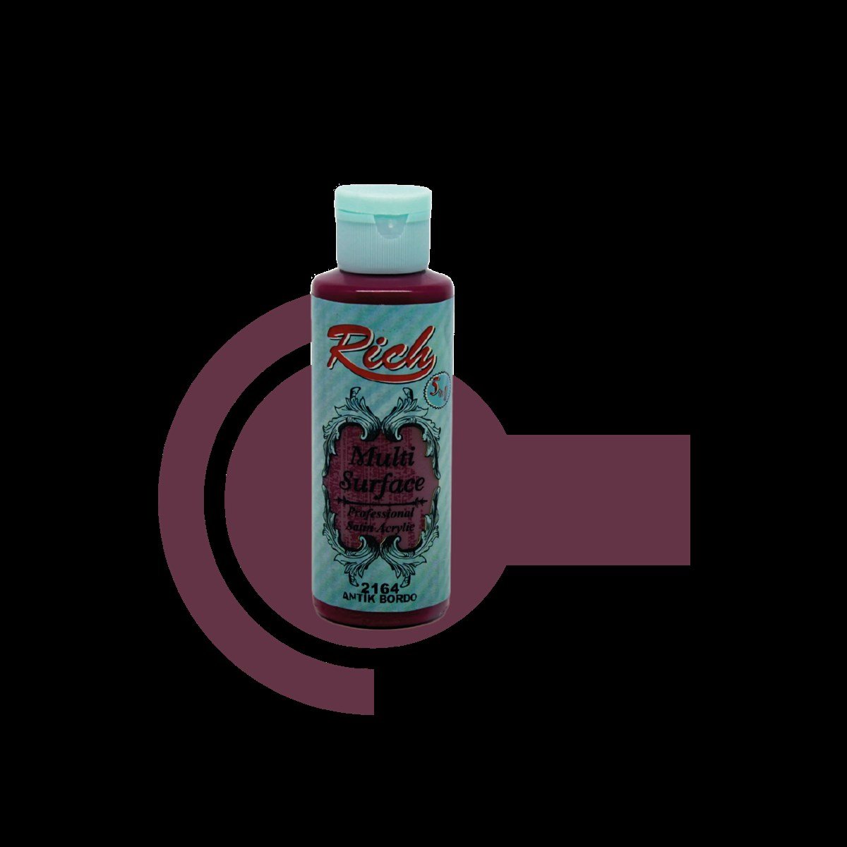 Rich Multi Surface Antik Bordo