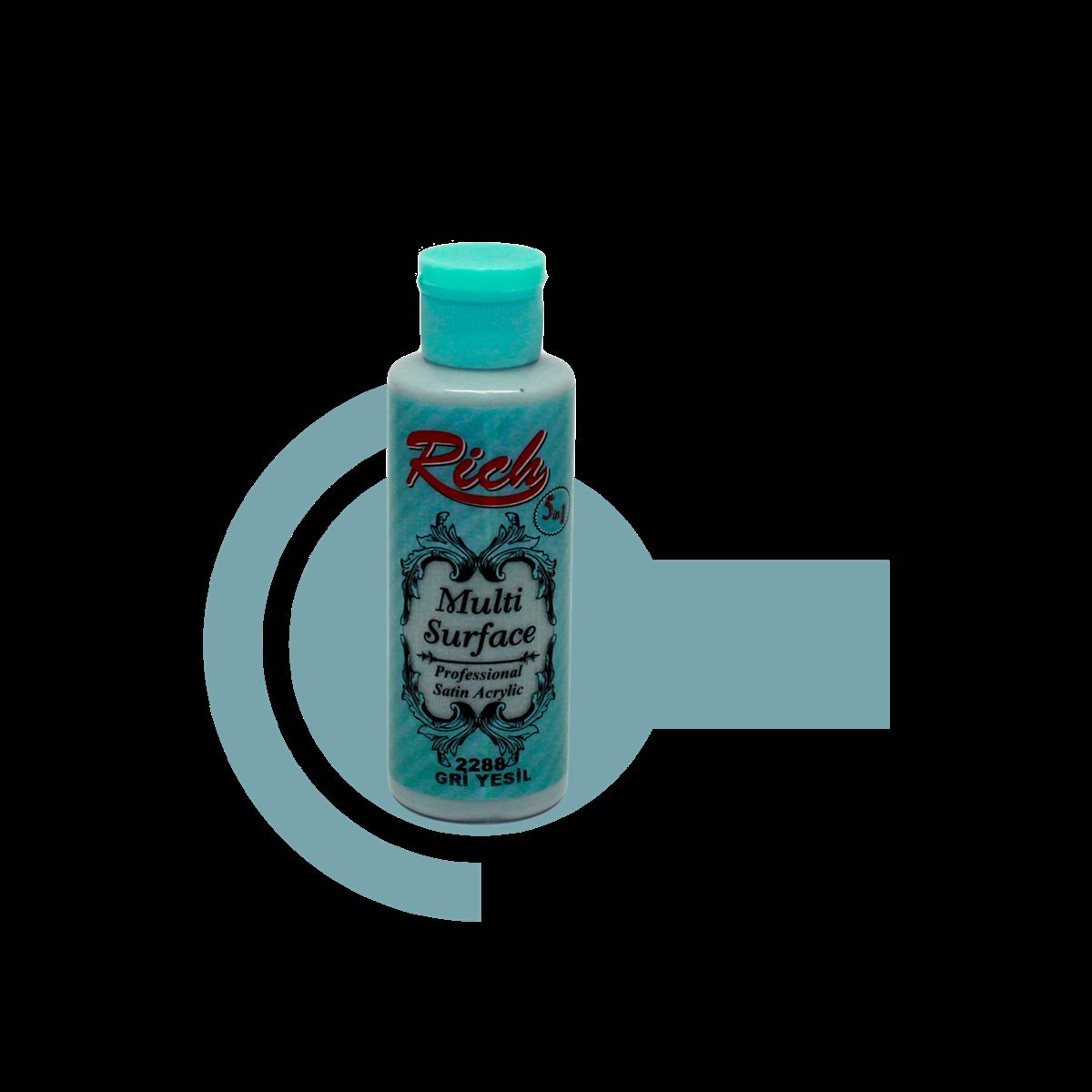 Rich Multi Surface Gri Yeşil