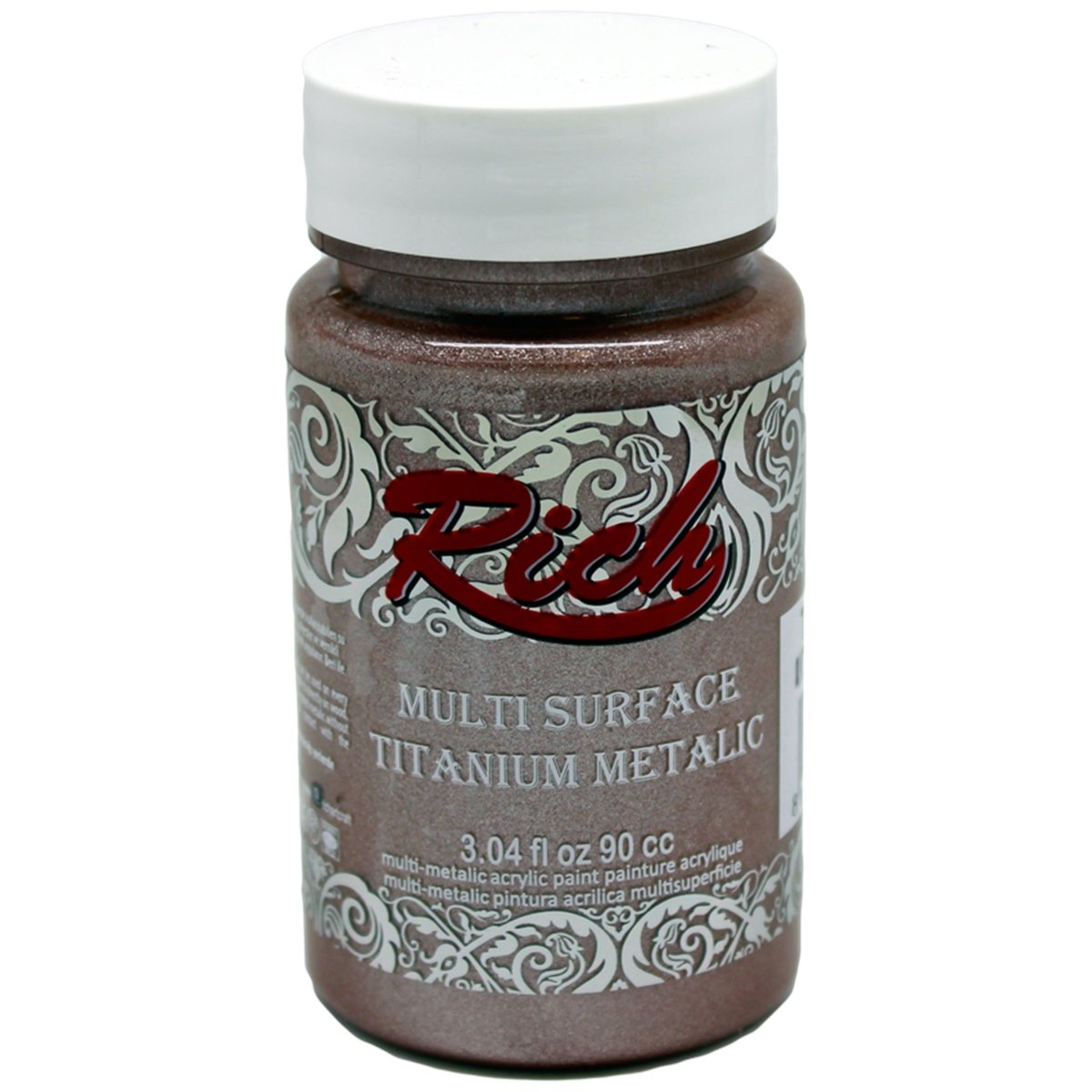 Rich Multi Surface Titanyum Metalik Antik Pembe 90cc