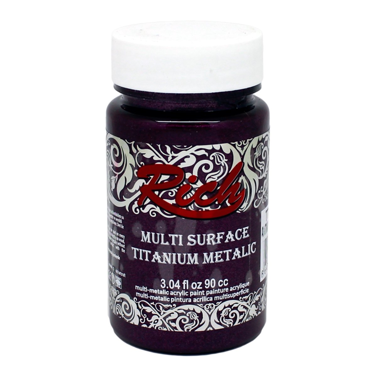 Rich Multi Surface Titanyum Metalik Antik Mürdüm 90cc