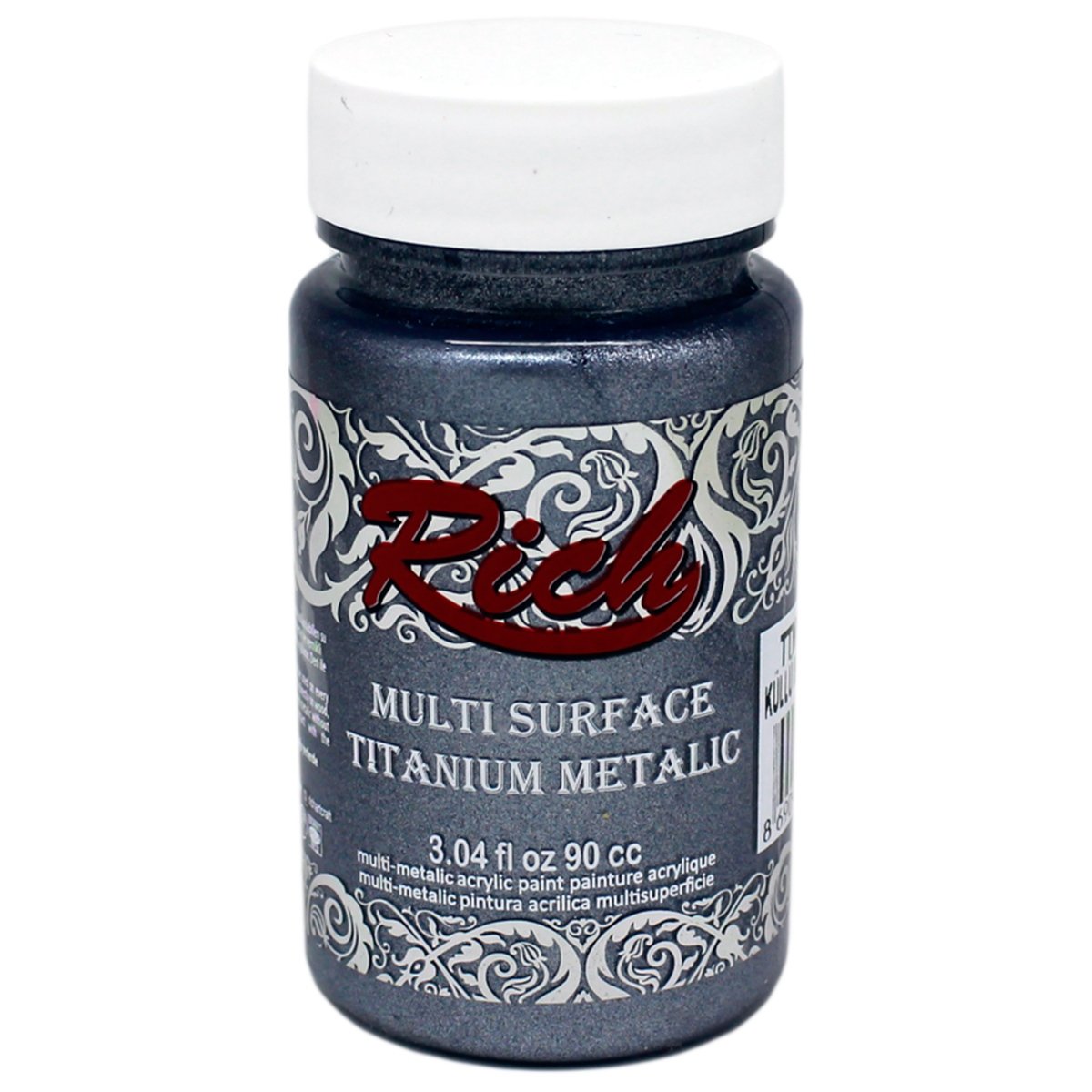 Rich Multi Surface Titanyum Metalik Küllü Mavi 90cc