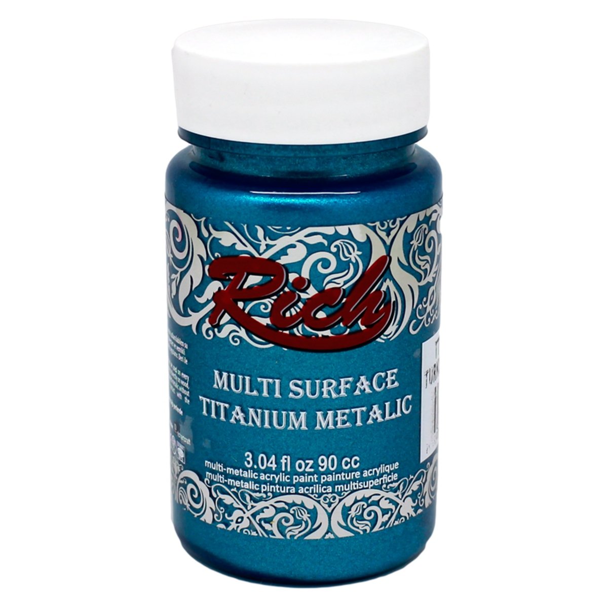Rich Multi Surface Titanyum Metalik Turkuaz 90cc