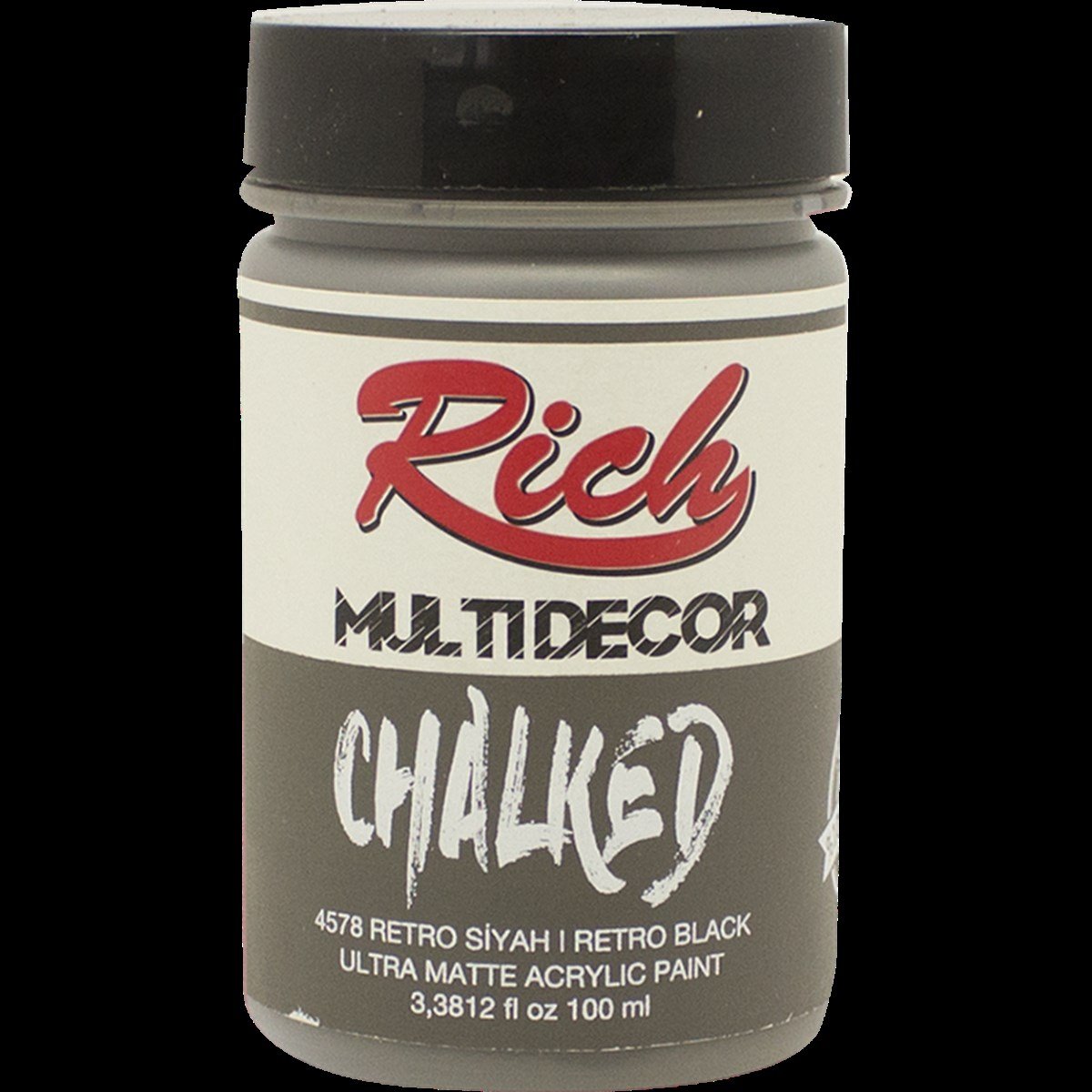Rich Multidecor Chalked Retro Siyah