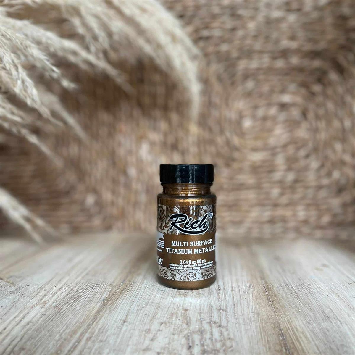 RİCH MULTİSURFACE TİTANİUM METALİC MAYA GOLD 90 cc