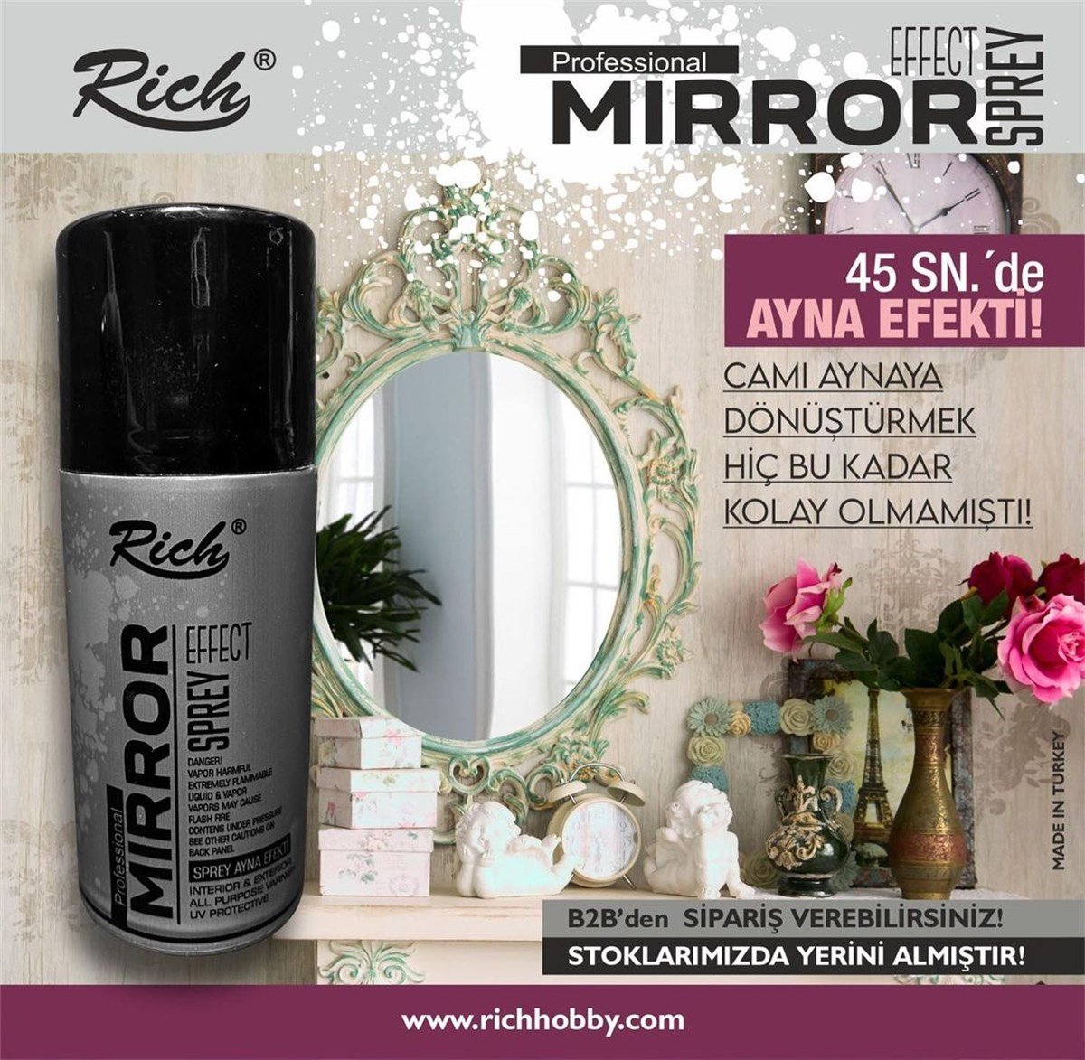 RICH SPREY AYNA EFEKTİ 150ML