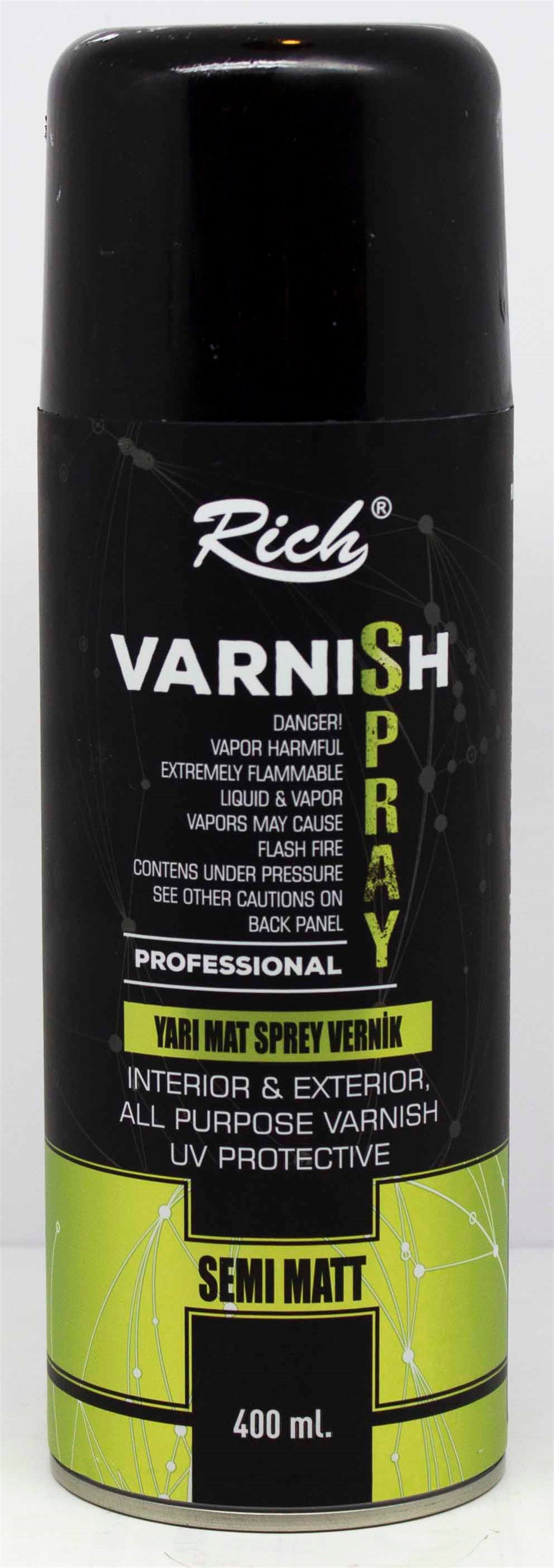 Rich Yarımat Sprey Vernik