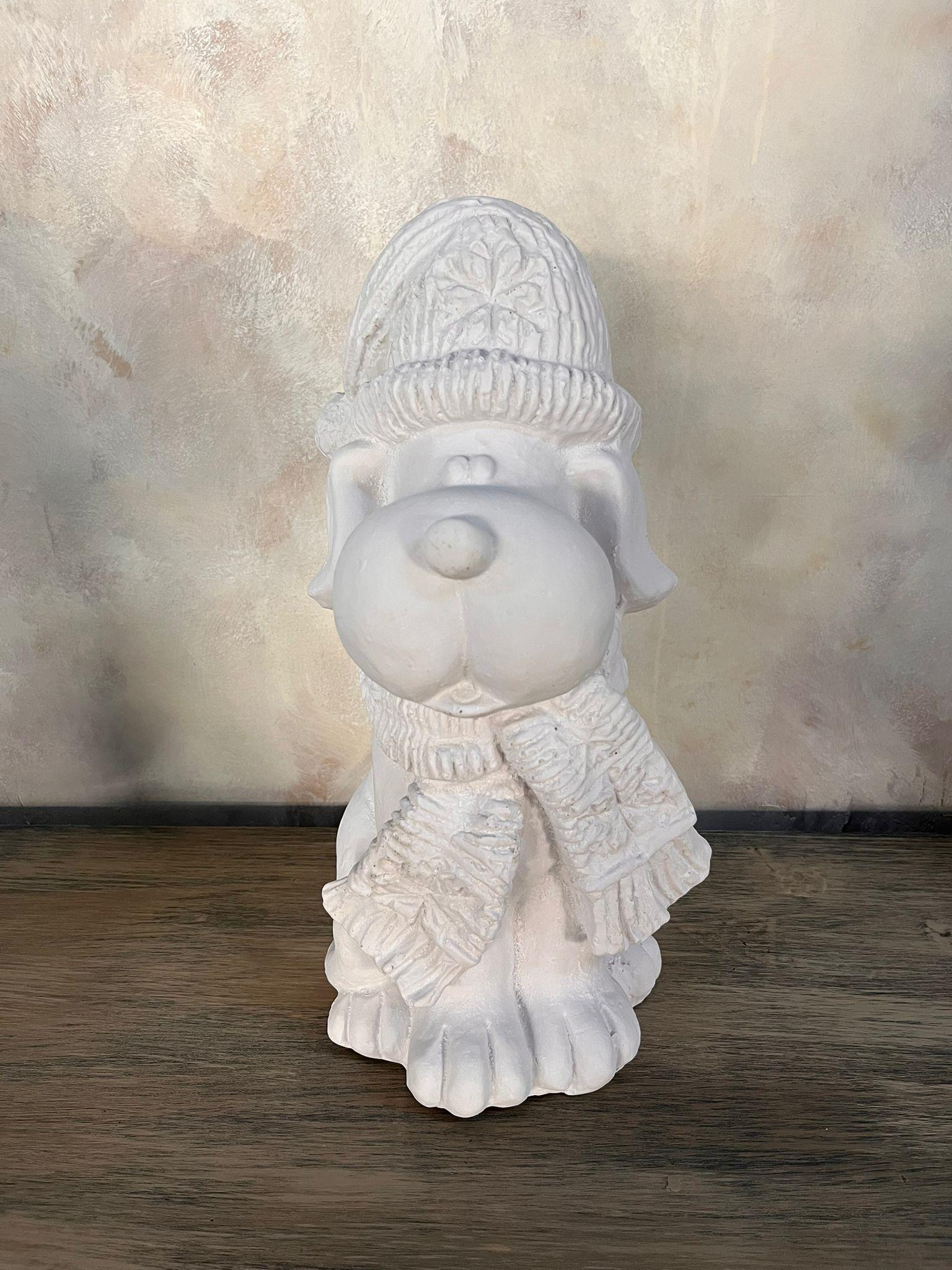 ŞAPKALI  KÖPEK  42X18 CM