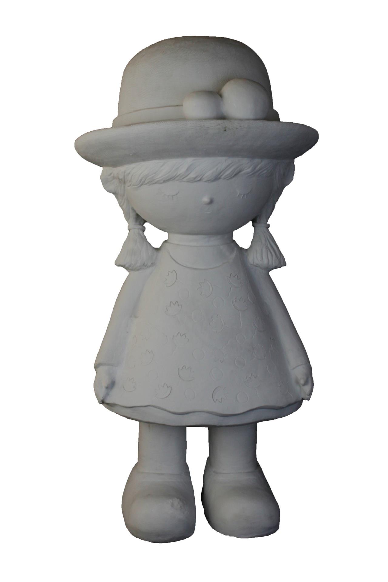 ŞAPKALI ŞİRİN KIZ 64X30 CM