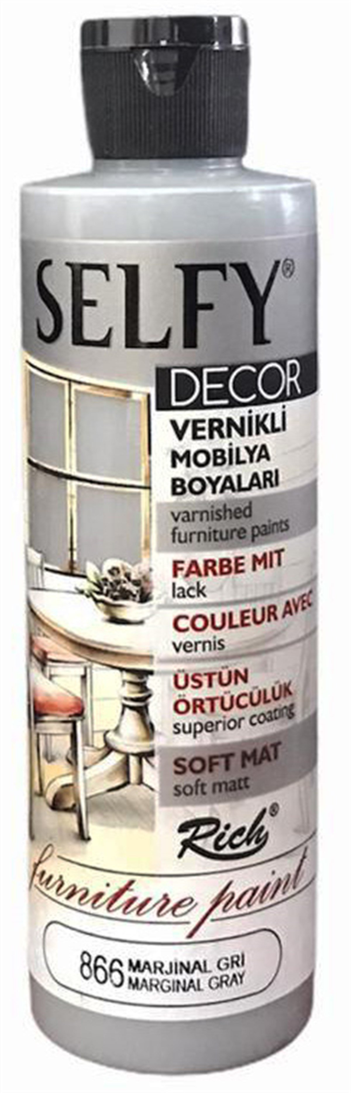 Selfy Decor Marjinal Grey 866