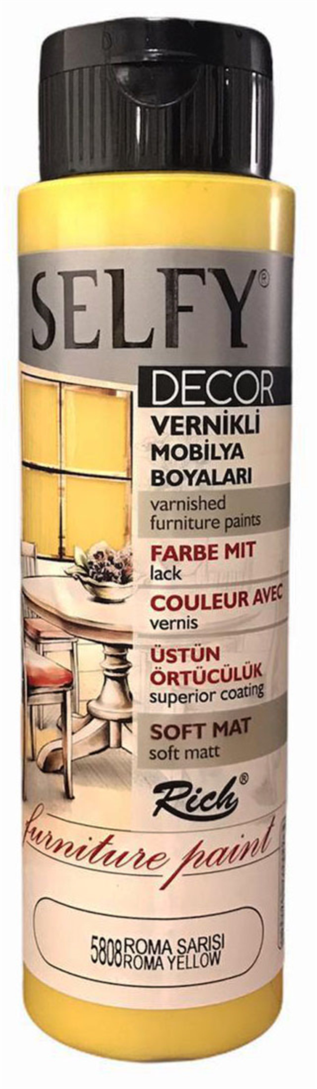 Selfy Decor Roma Sarısı 5808