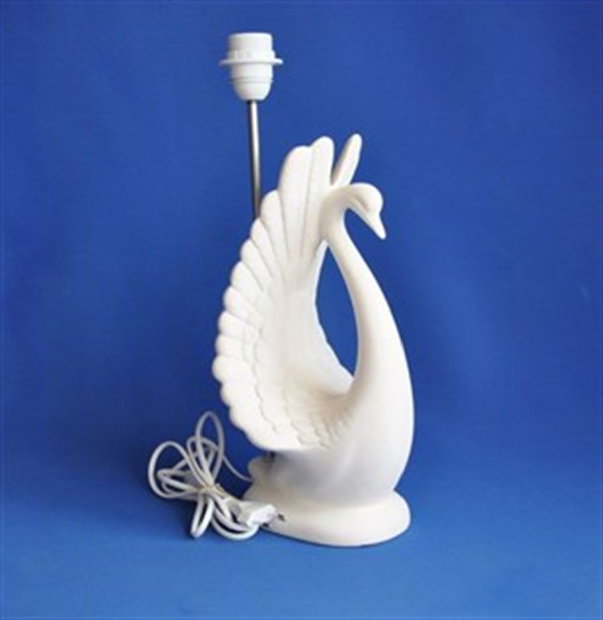 Seramik Büyük Kuğu Abajur 32X23cm