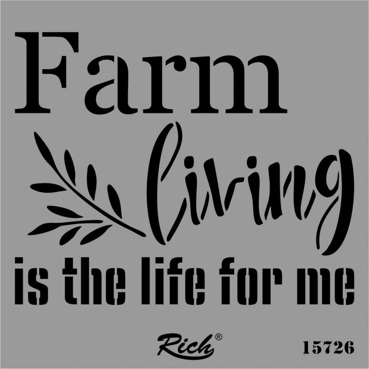 STENCİL 15726 25X25 CM