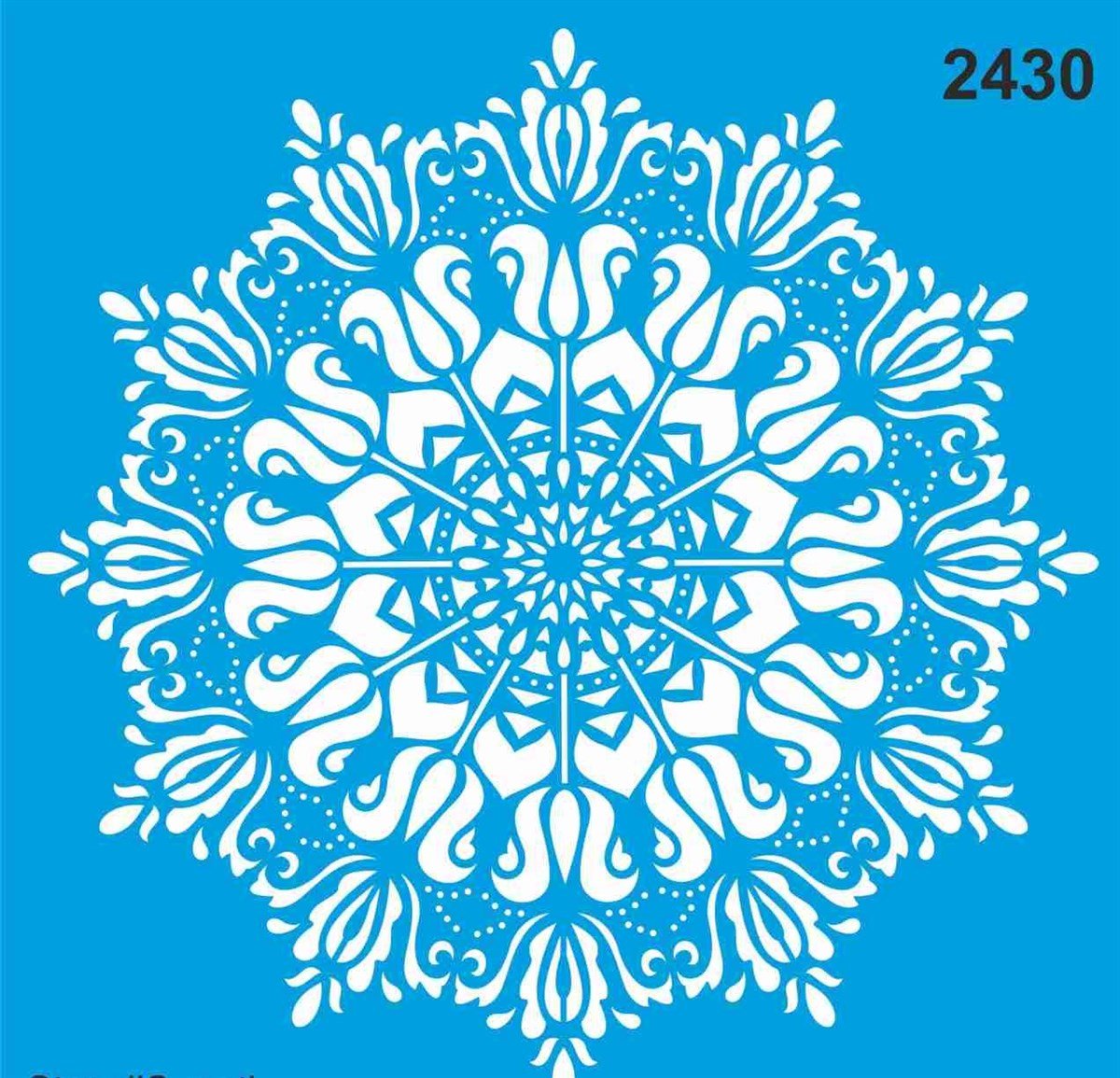 STENCİL 2430 30x30