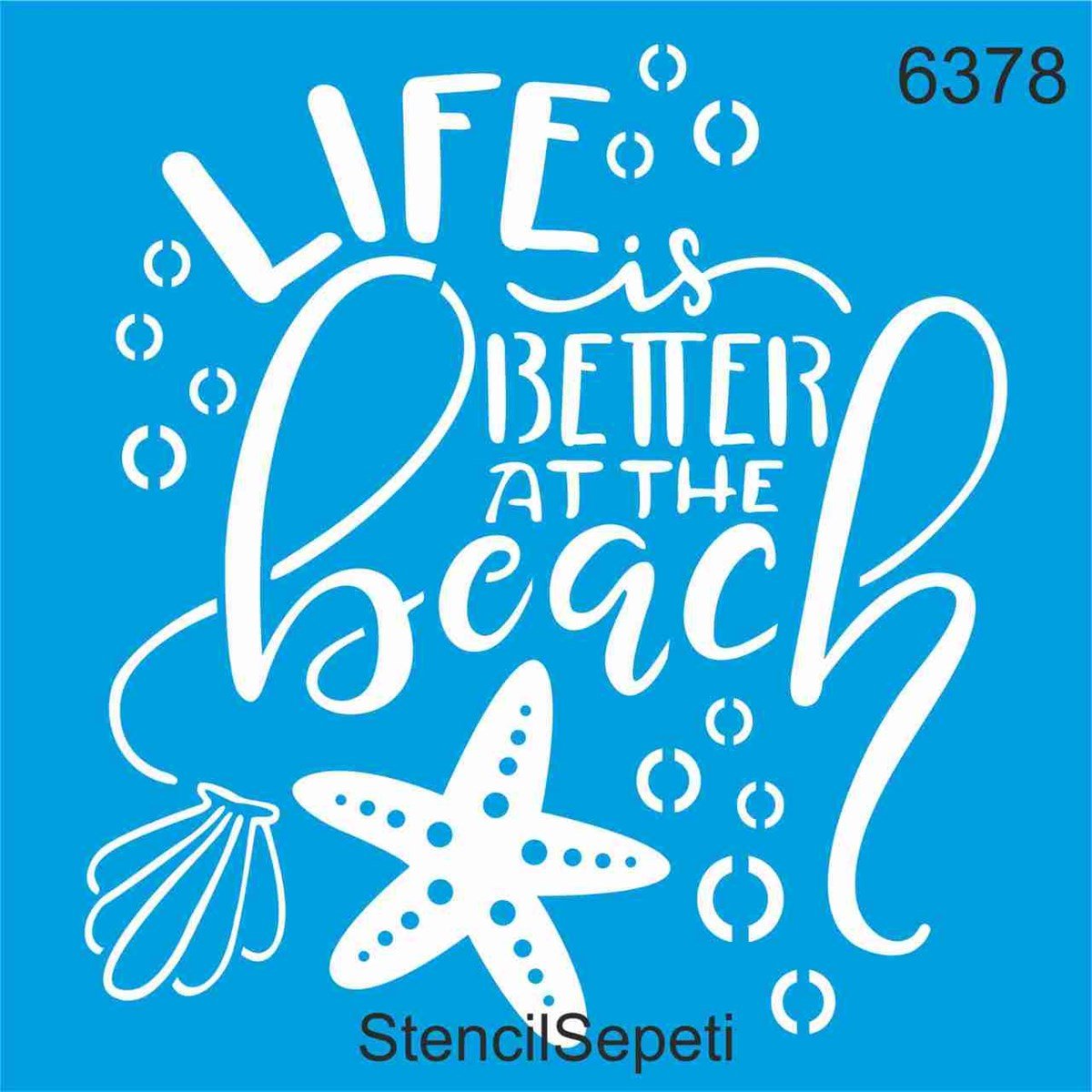 STENCİL 6378 20*20