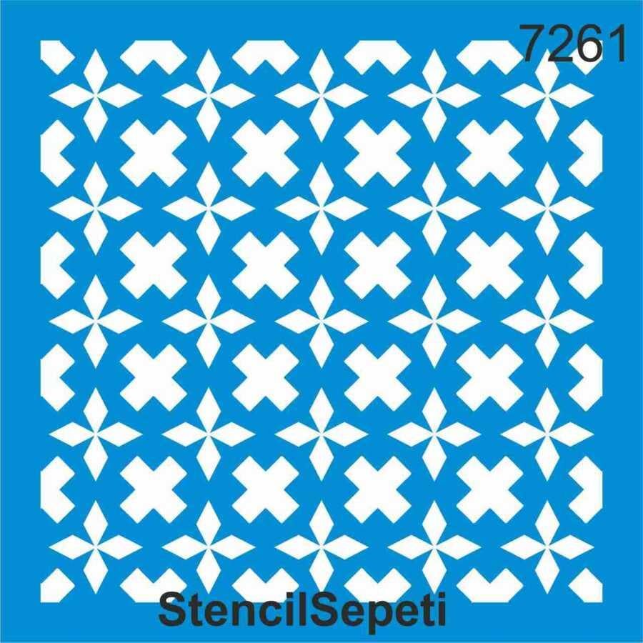 Stencil 7261 30X30 CM