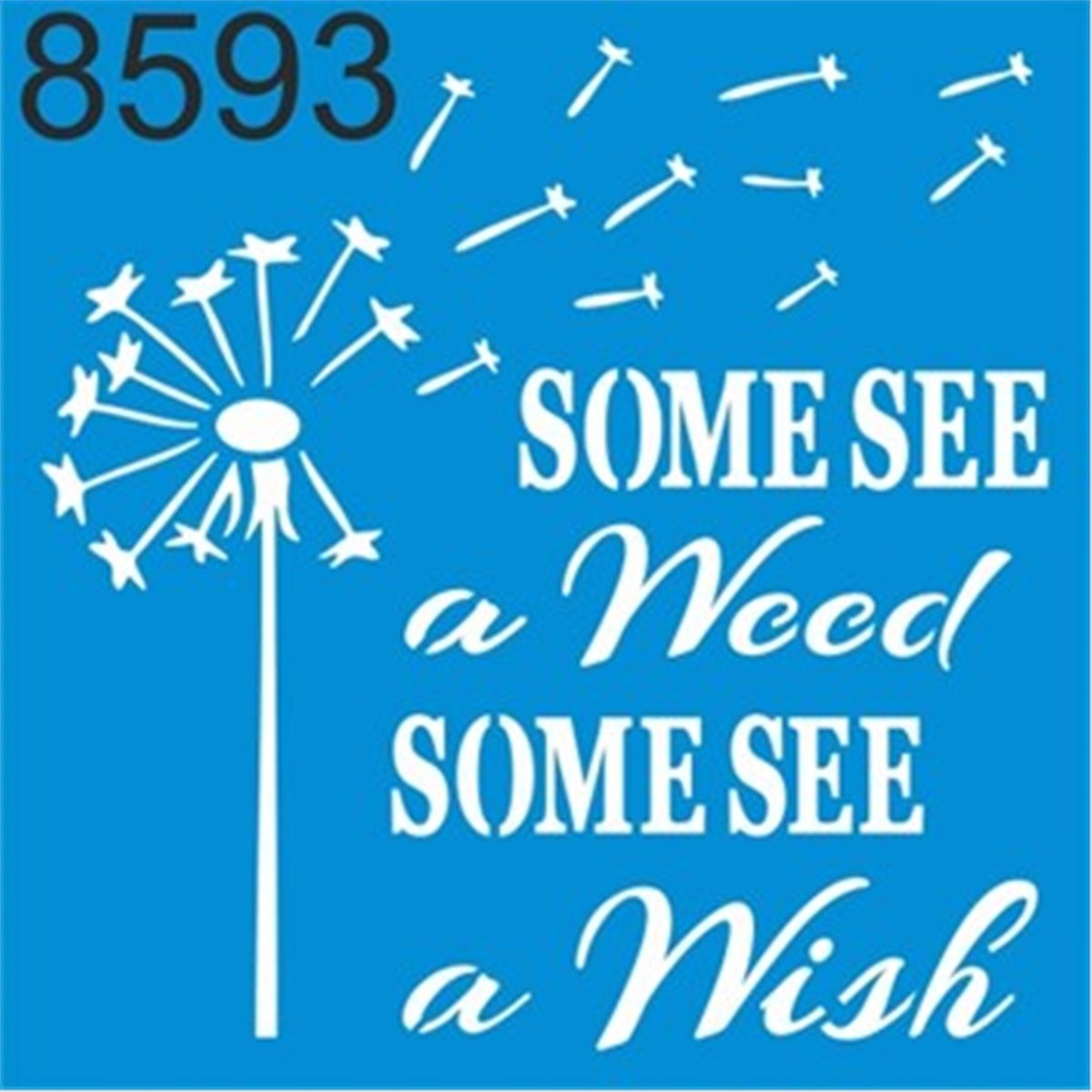 Stencil 8593 40X40
