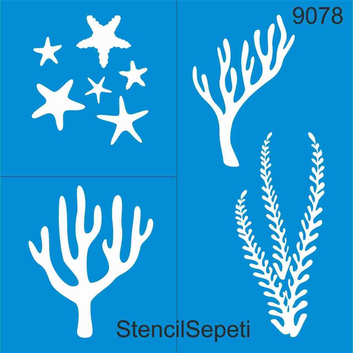 STENCİL 9078 20*20