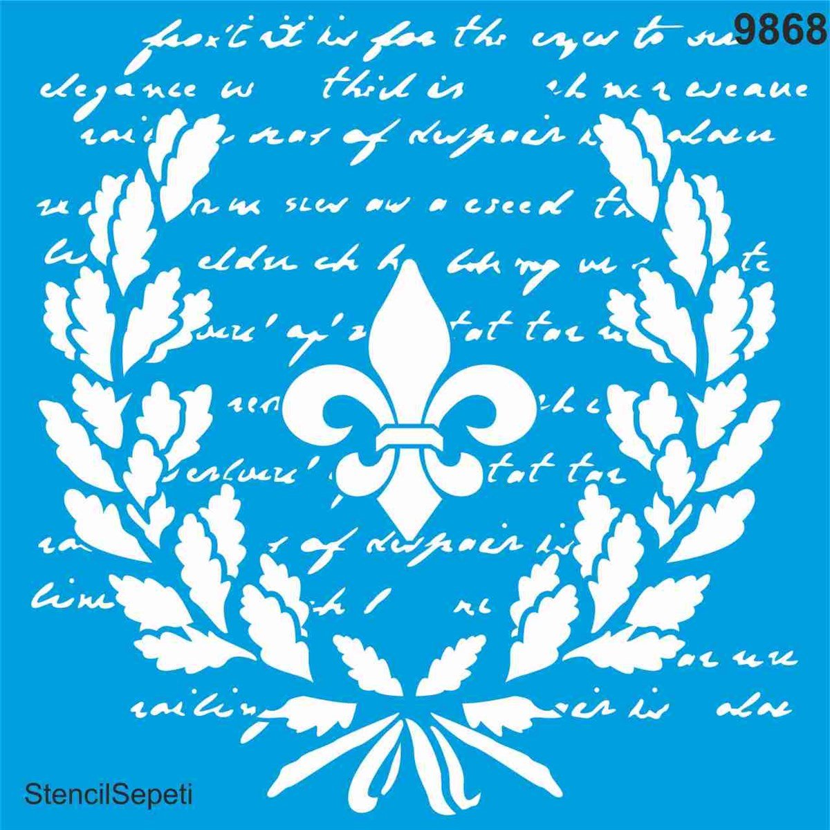 STENCİL 9868 30X30