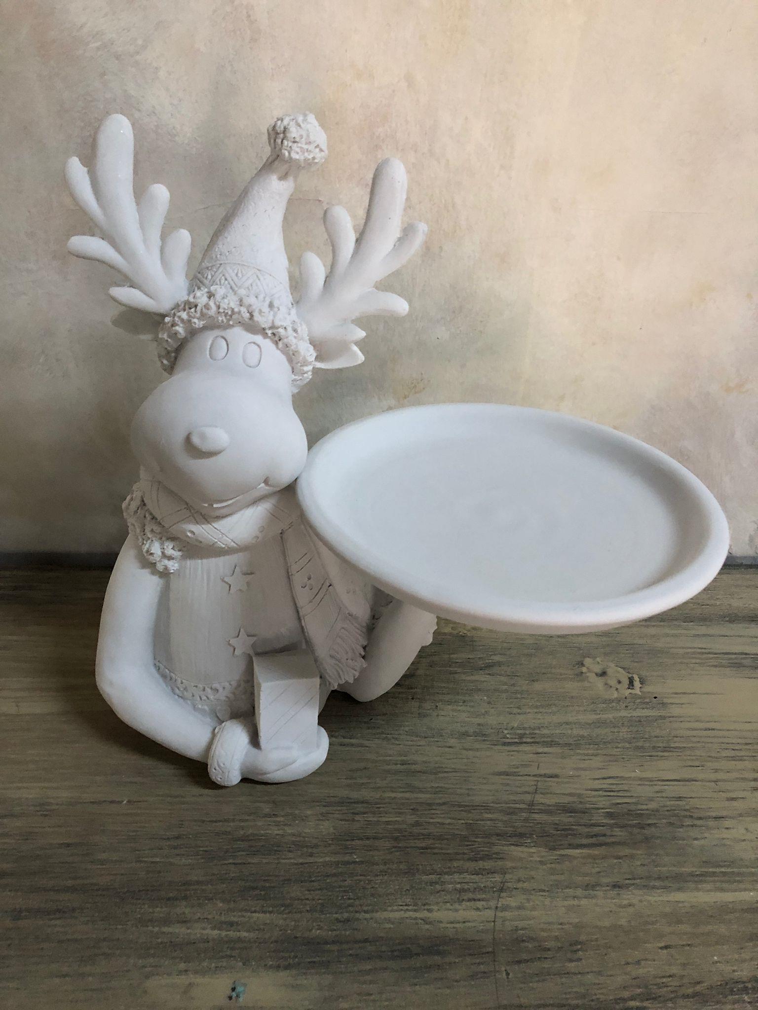 TABAK TUTAN GEYİK 27X16,5 CM