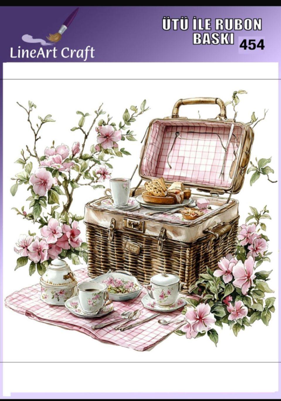 Ütü ile Rub On Transfer Kağıdı 30×30 