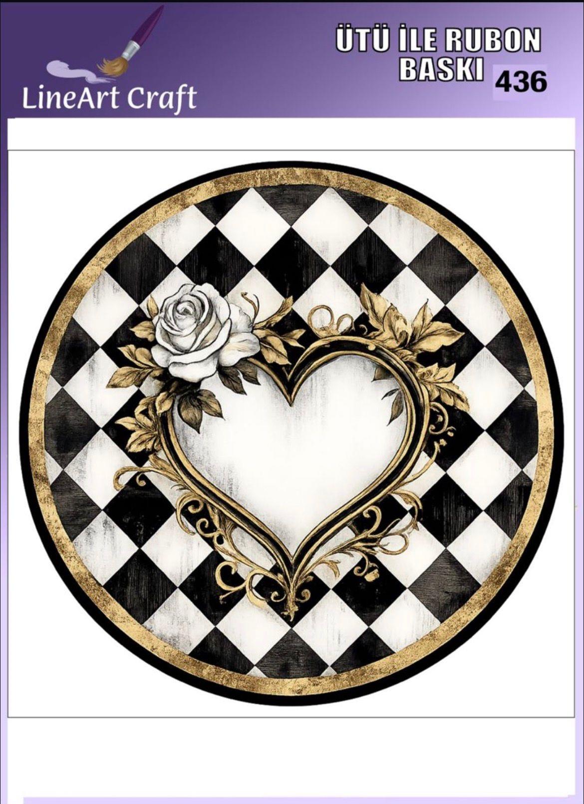 Ütü ile Rub On Transfer Kağıdı 30×30 cm