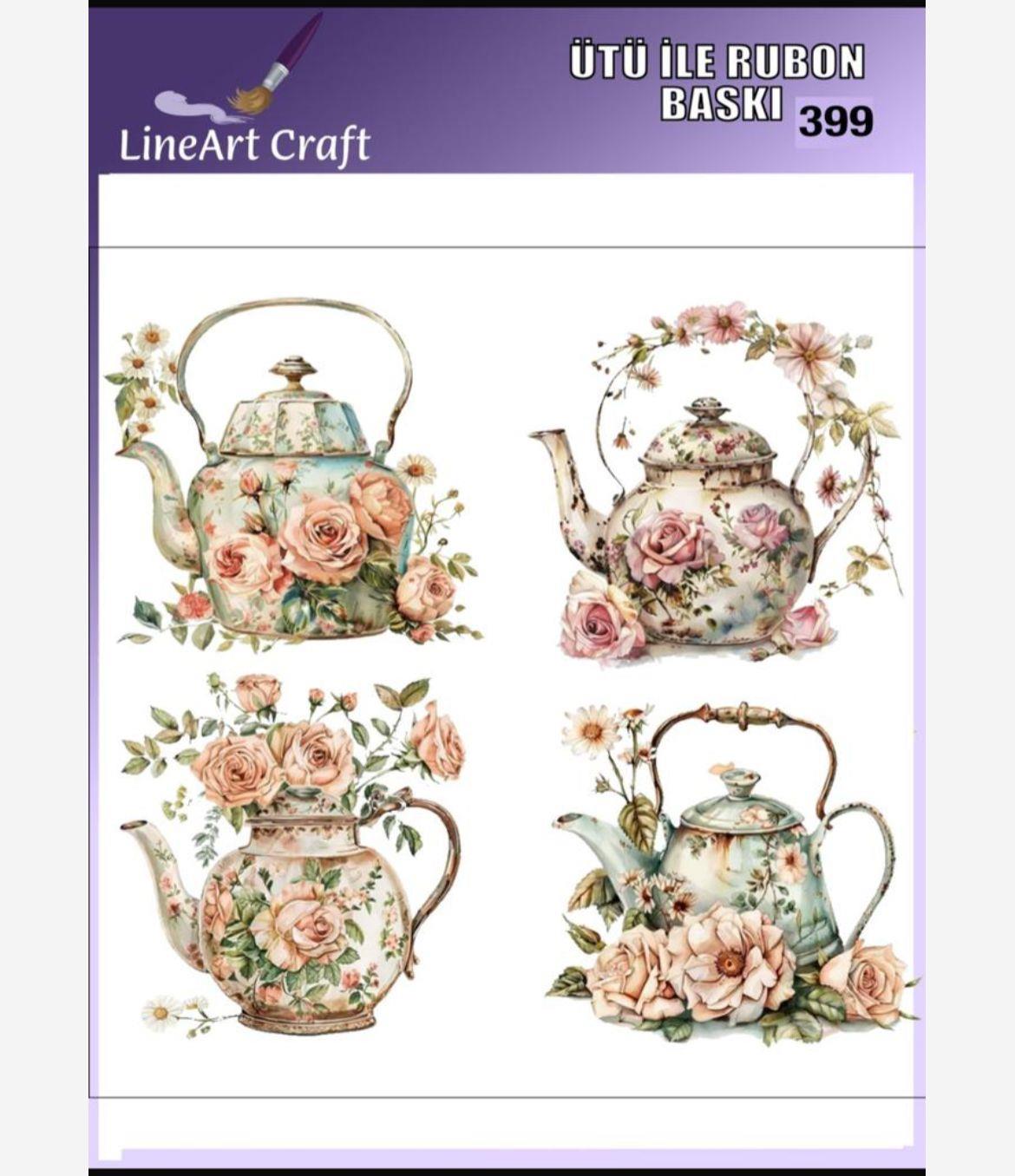 Ütü ile Rub On Transfer Kağıdı 30×30 cm