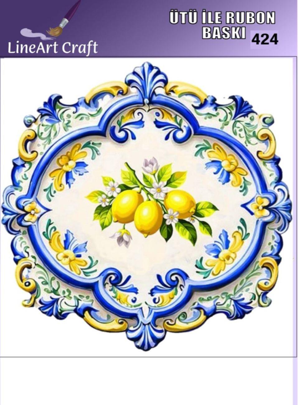 Ütü ile Rub On Transfer Kağıdı 30×30 cm