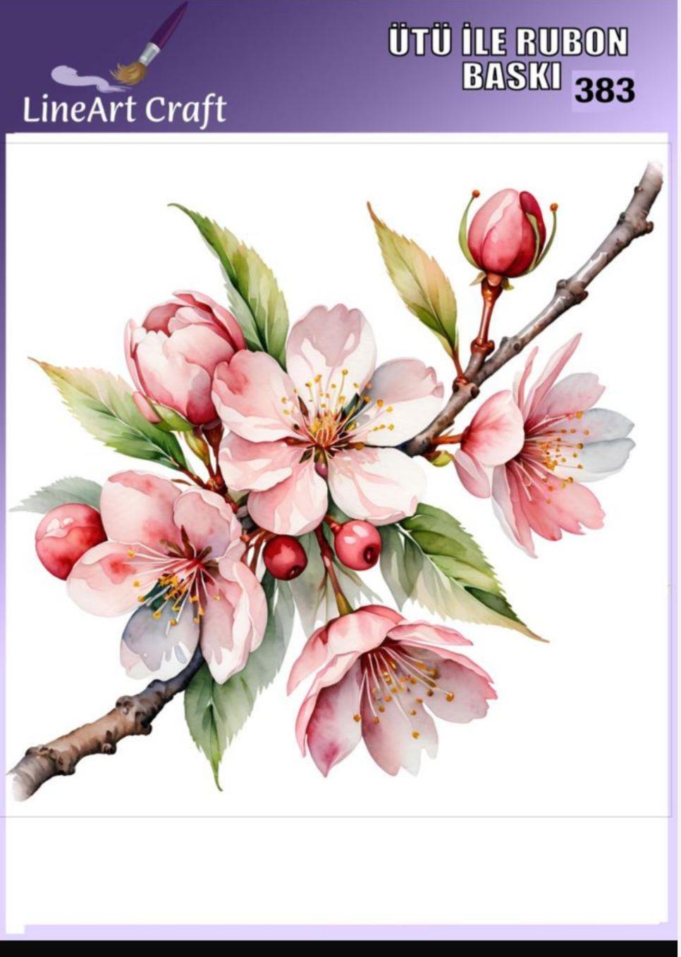 Ütü ile Rub On Transfer Kağıdı 30×30 cm