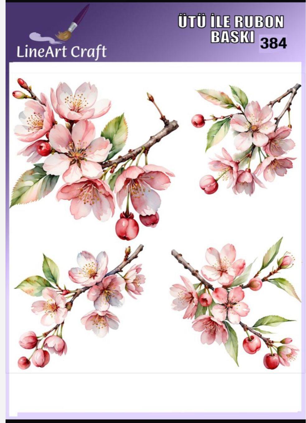 Ütü ile Rub On Transfer Kağıdı 30×30 c