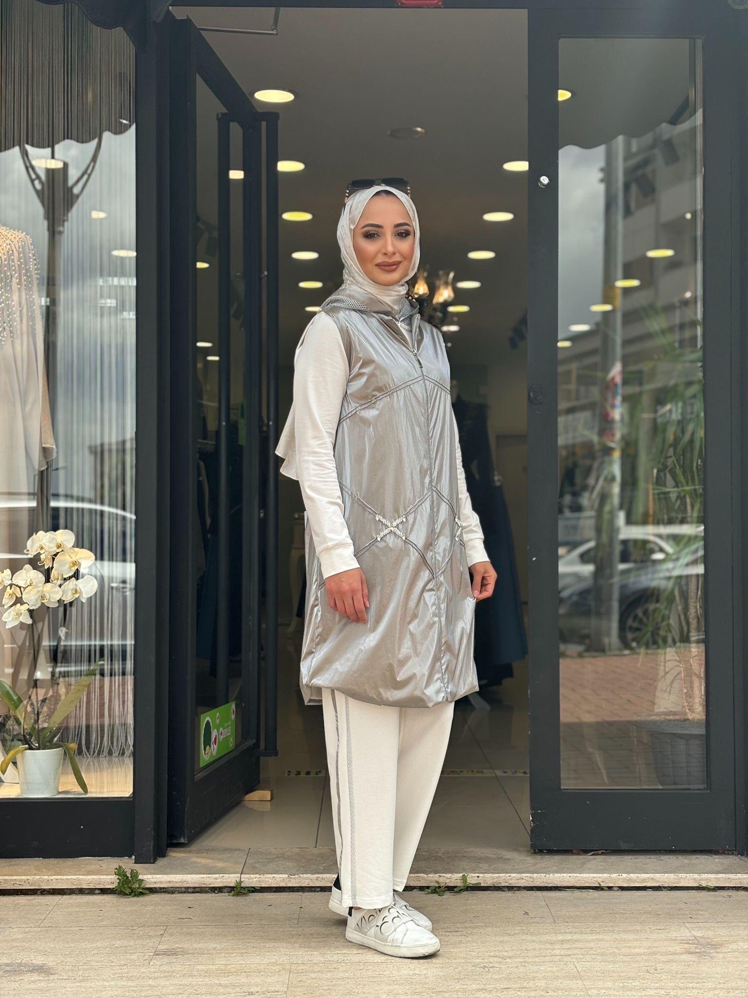 Takım üçlü spor yelekli takım 