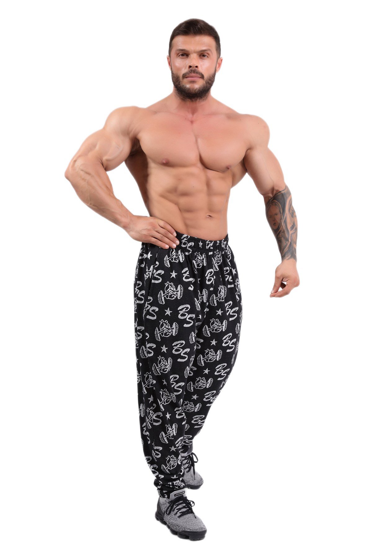 Baggy Logo Gym Pants