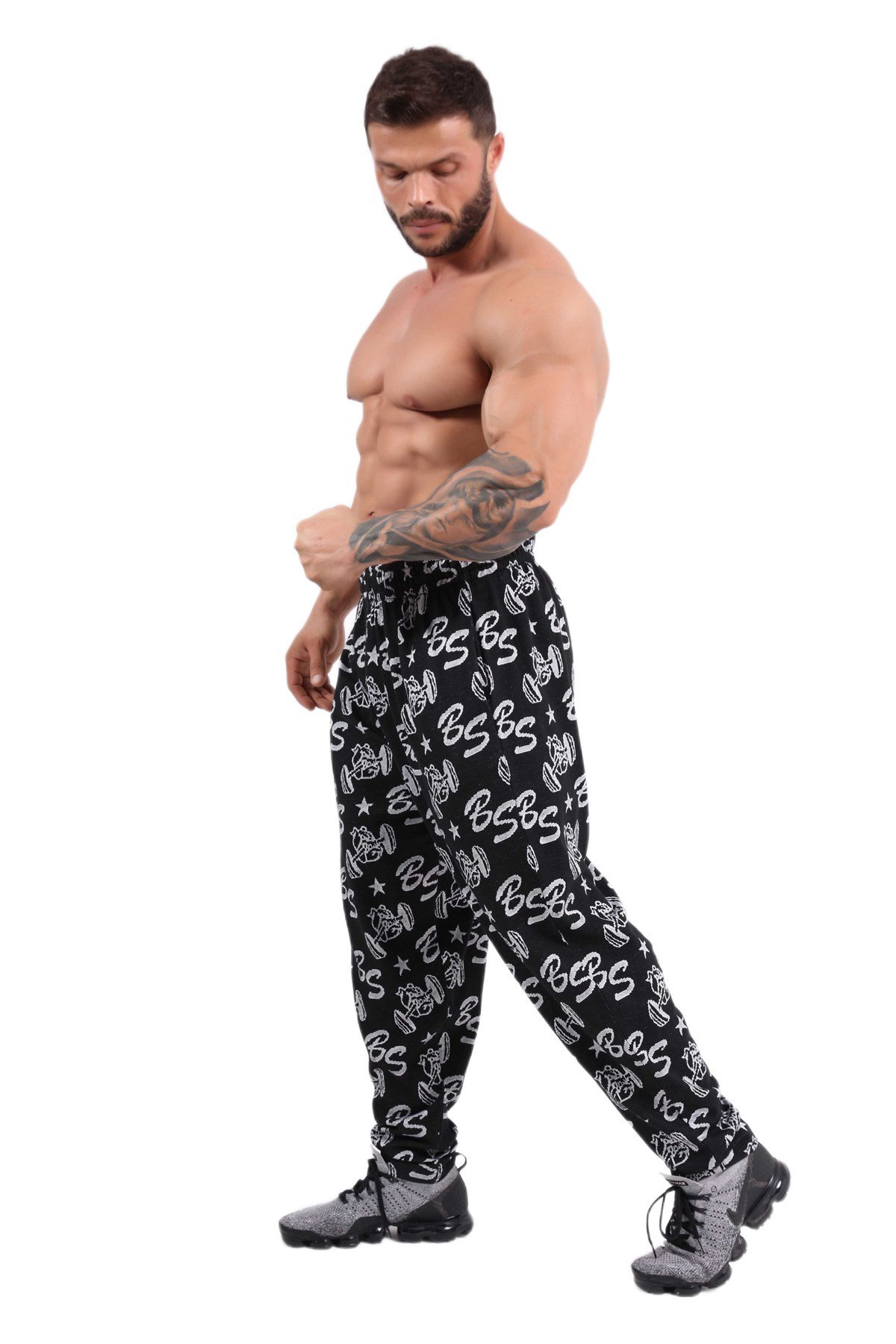 Baggy Logo Gym Pants