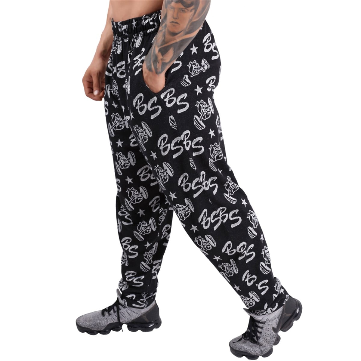 Baggy Logo Gym Pants