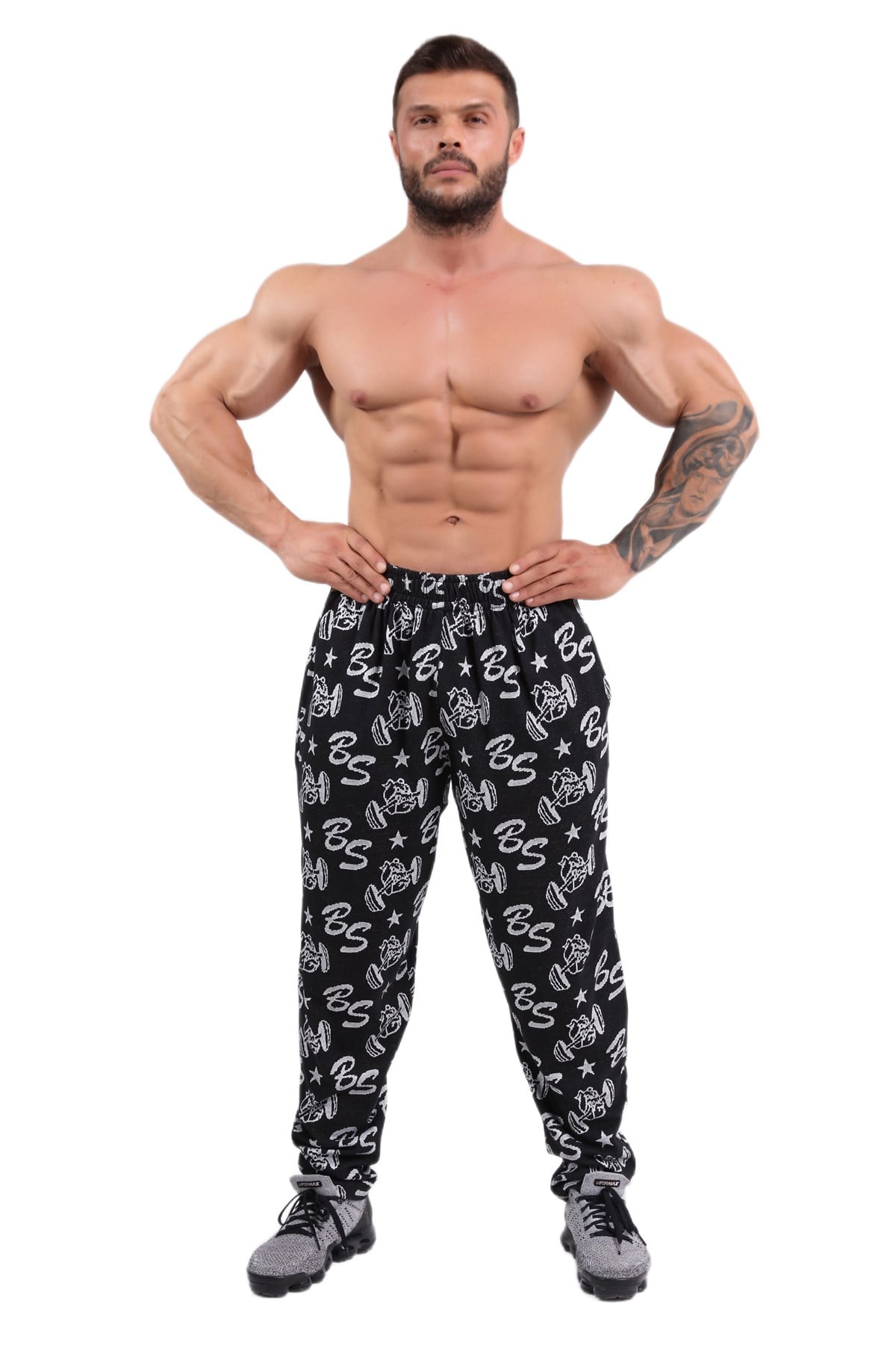 Baggy Logo Gym Pants
