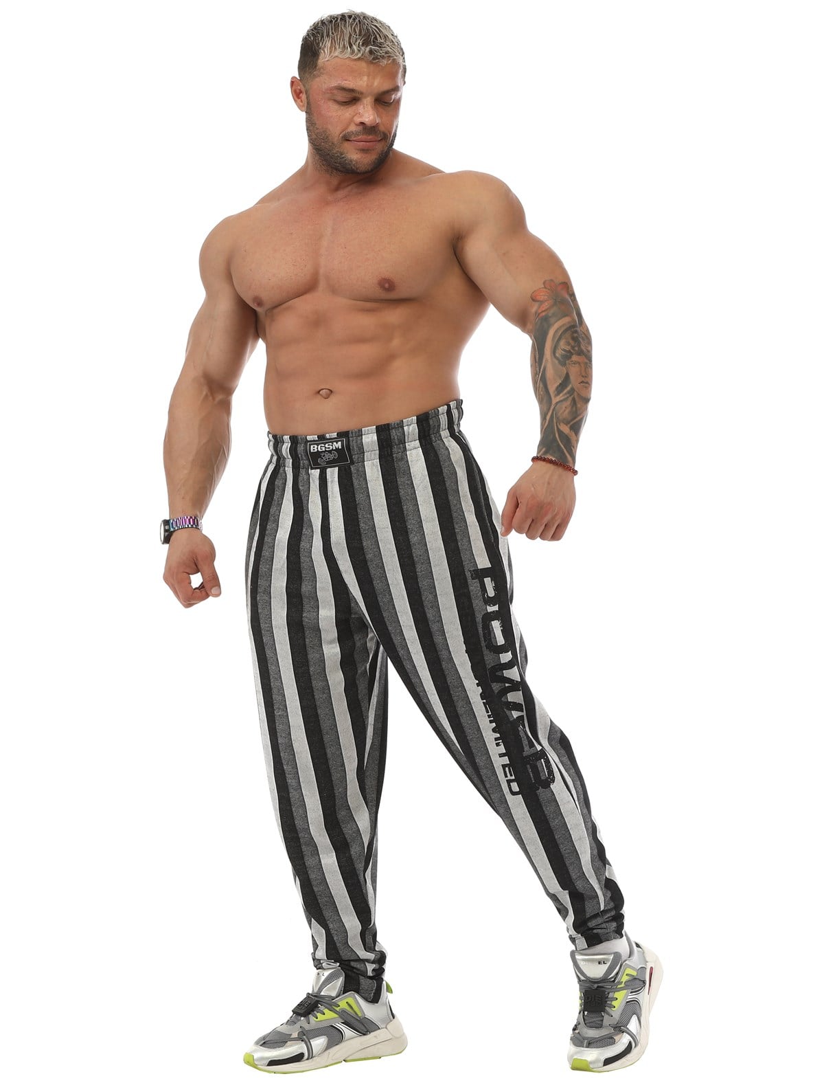 Baggy Stripped Power Pants