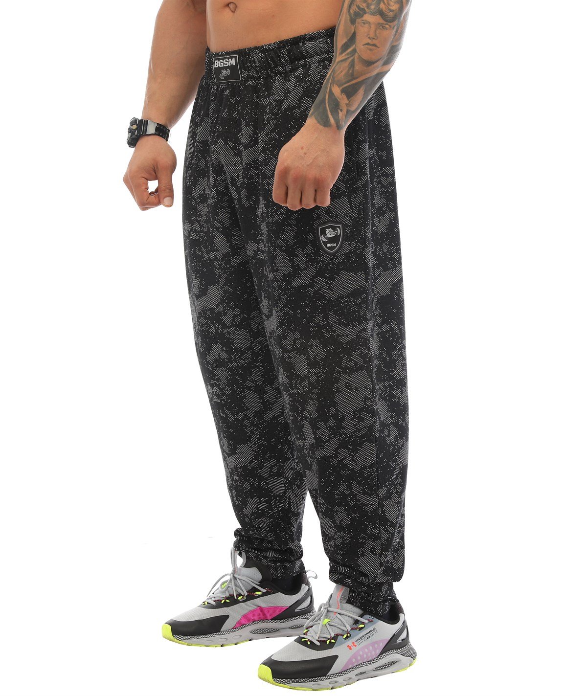 Baggy Technical Camo Gym Pants