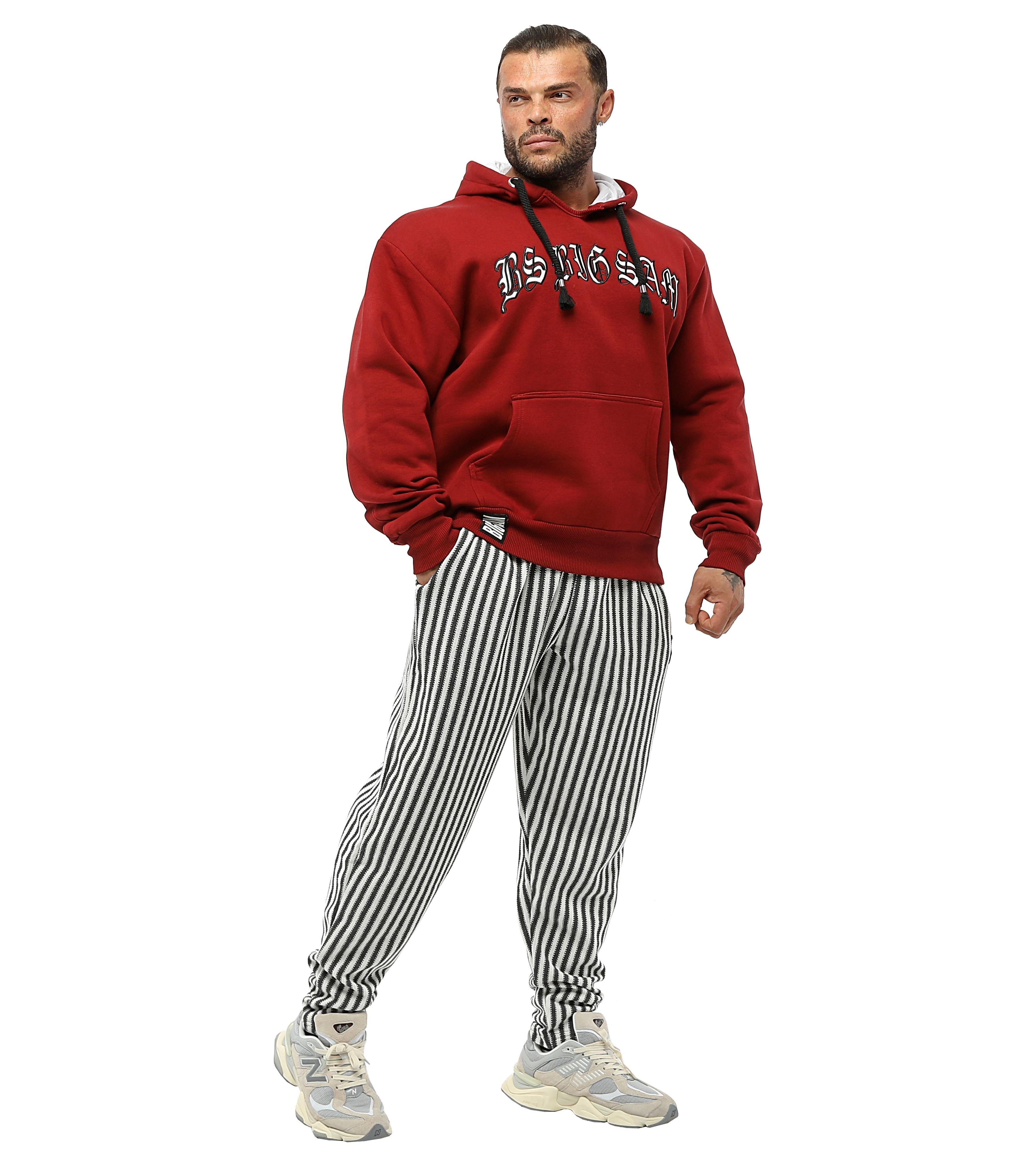 Burgundy Winter Hooded Sweater