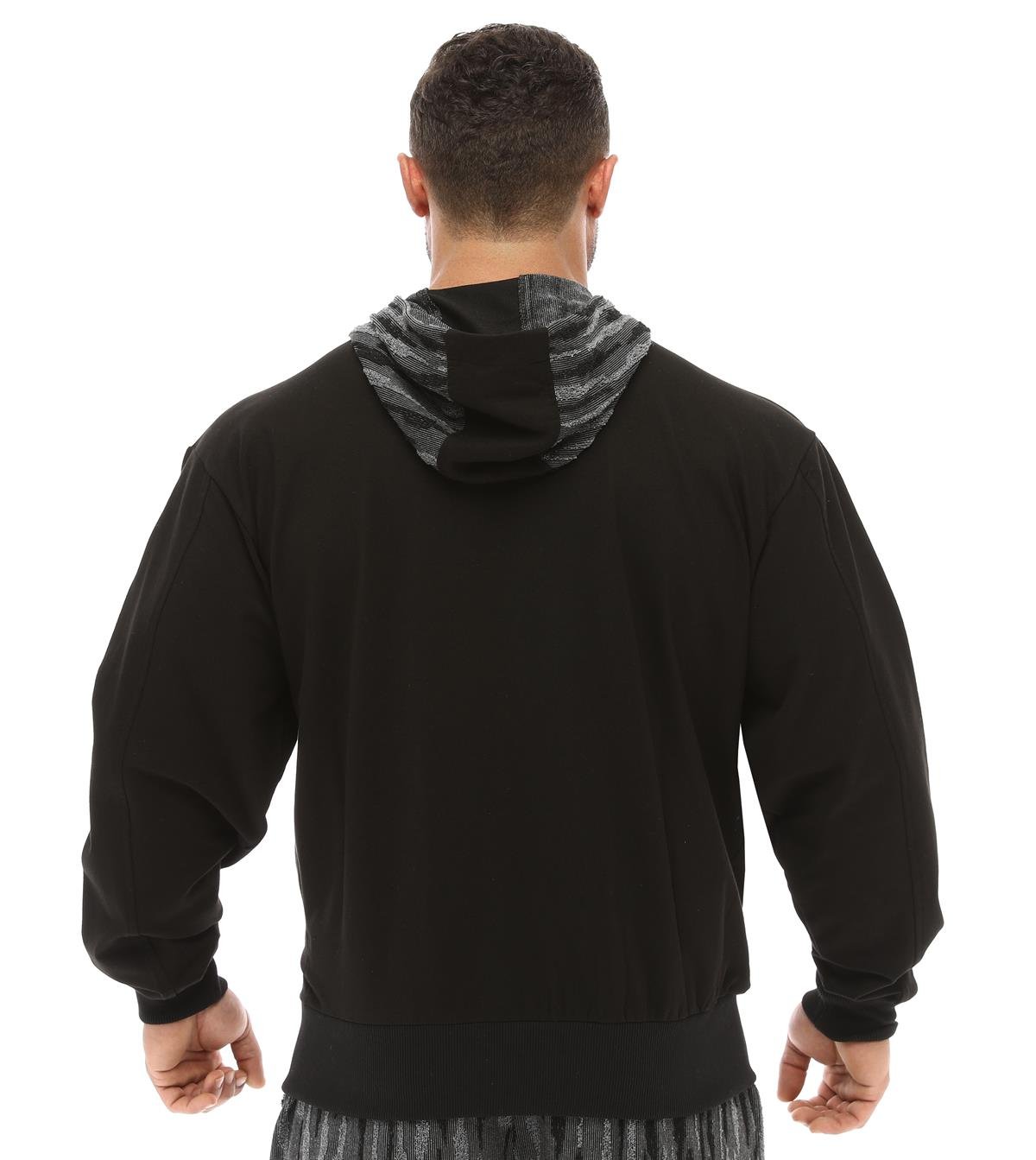 Camouflage Towel Hooded Zipper Jacket