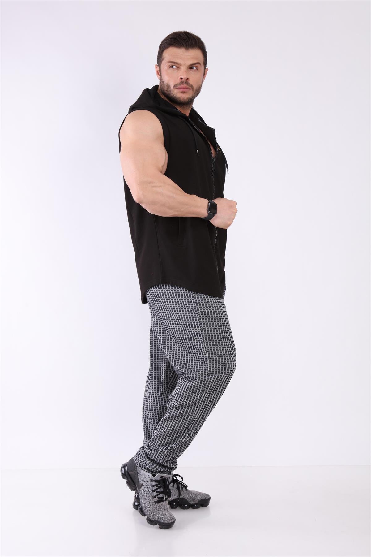 Hoodie Vest 3625 | bigsam.com