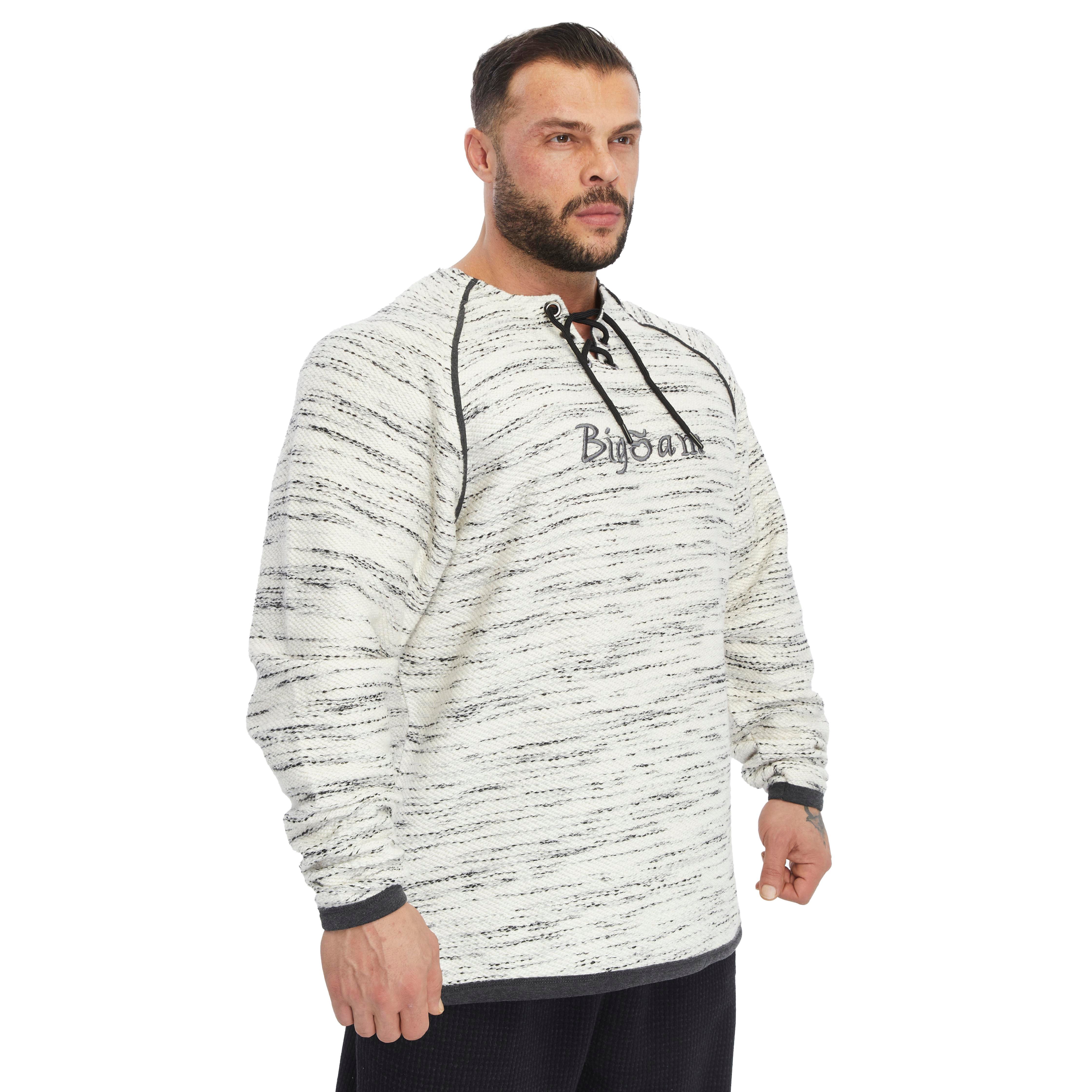 Knit Texture Oversize Sweatshirt