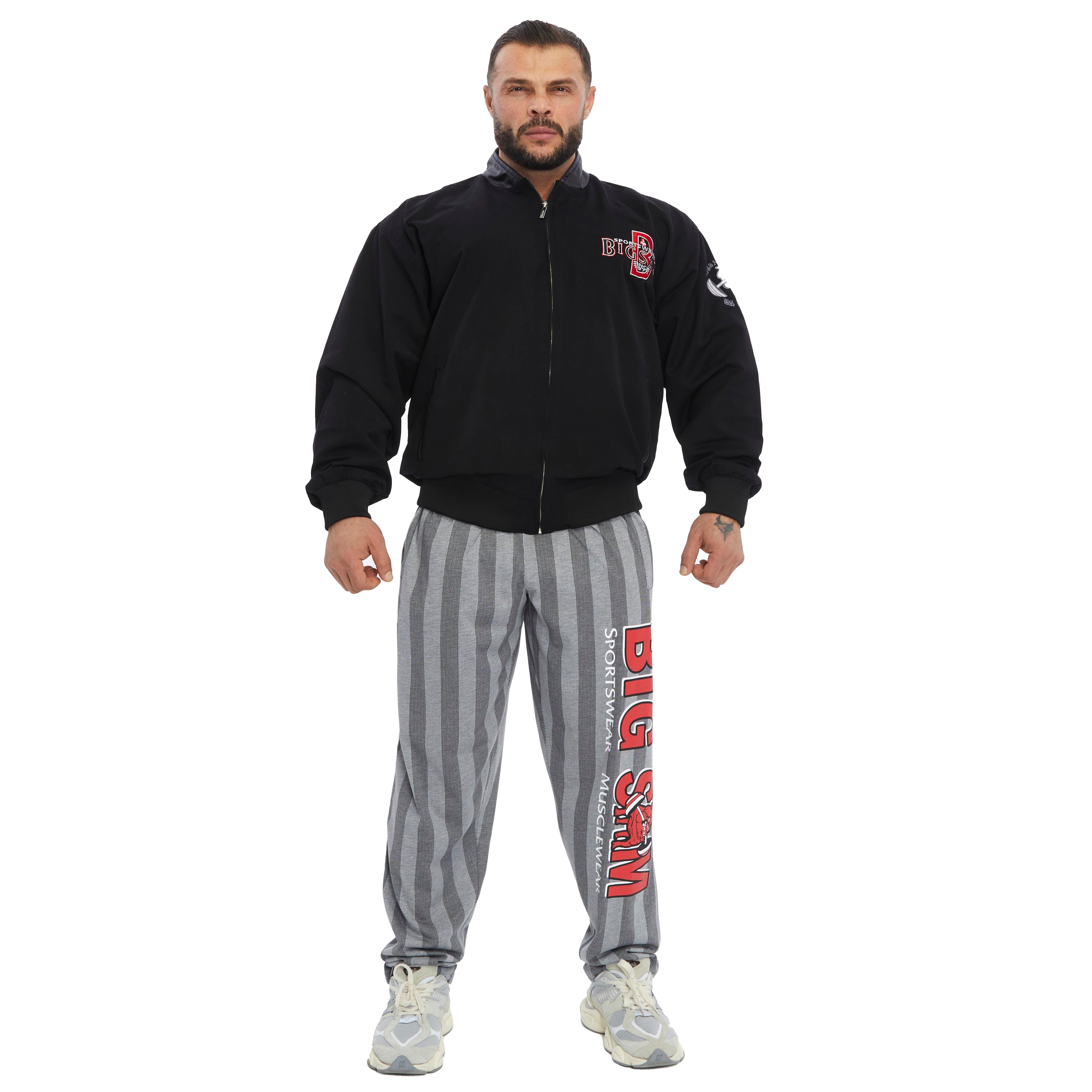 Leather Collar Bomber Jacket