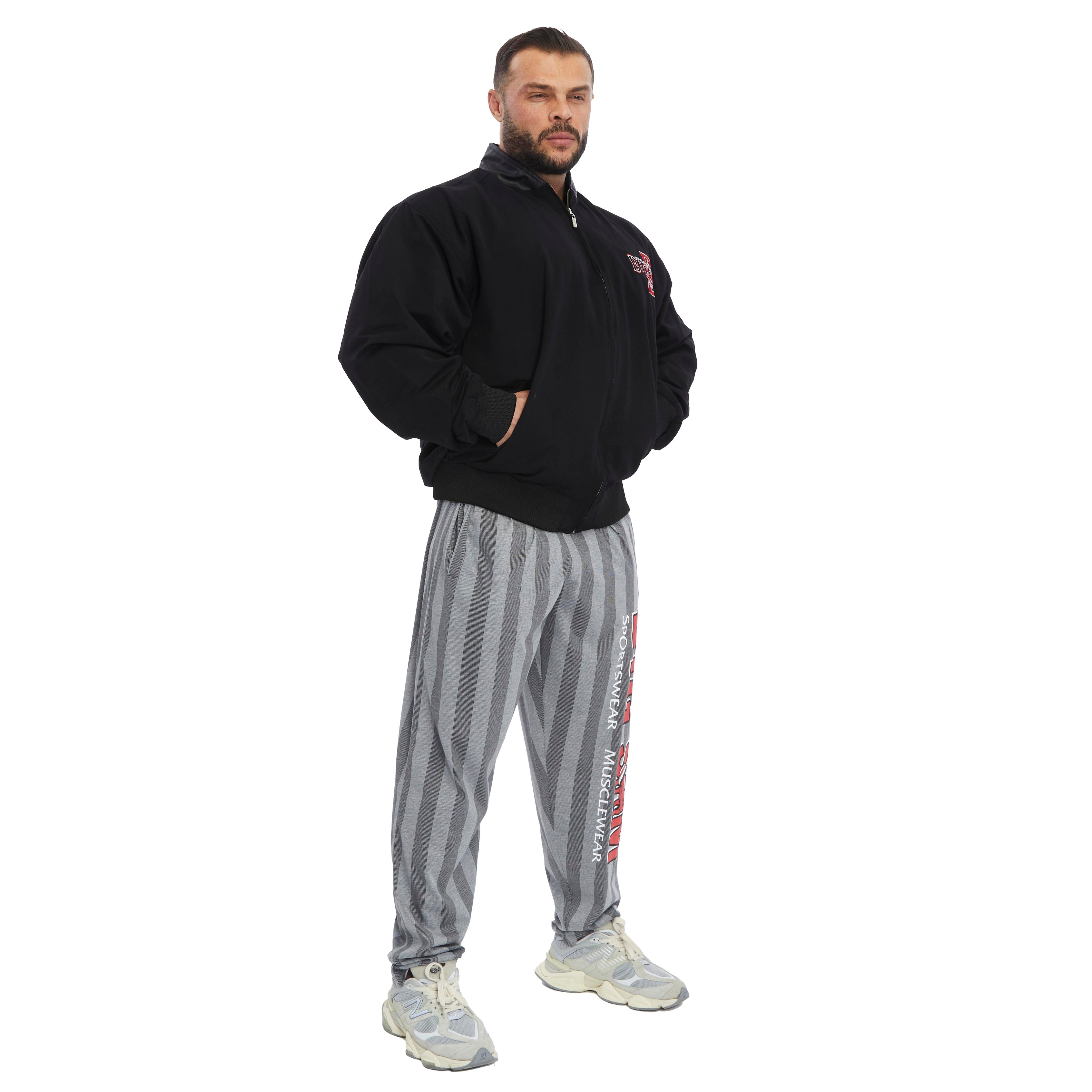 Leather Collar Bomber Jacket